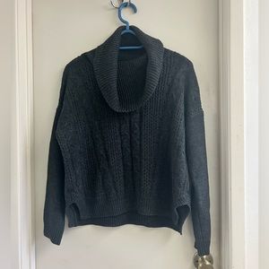 Cowl neck sweater, women’s size large - 89th and Madison